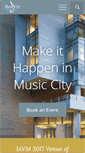 Mobile Screenshot of nashvillemusiccitycenter.com